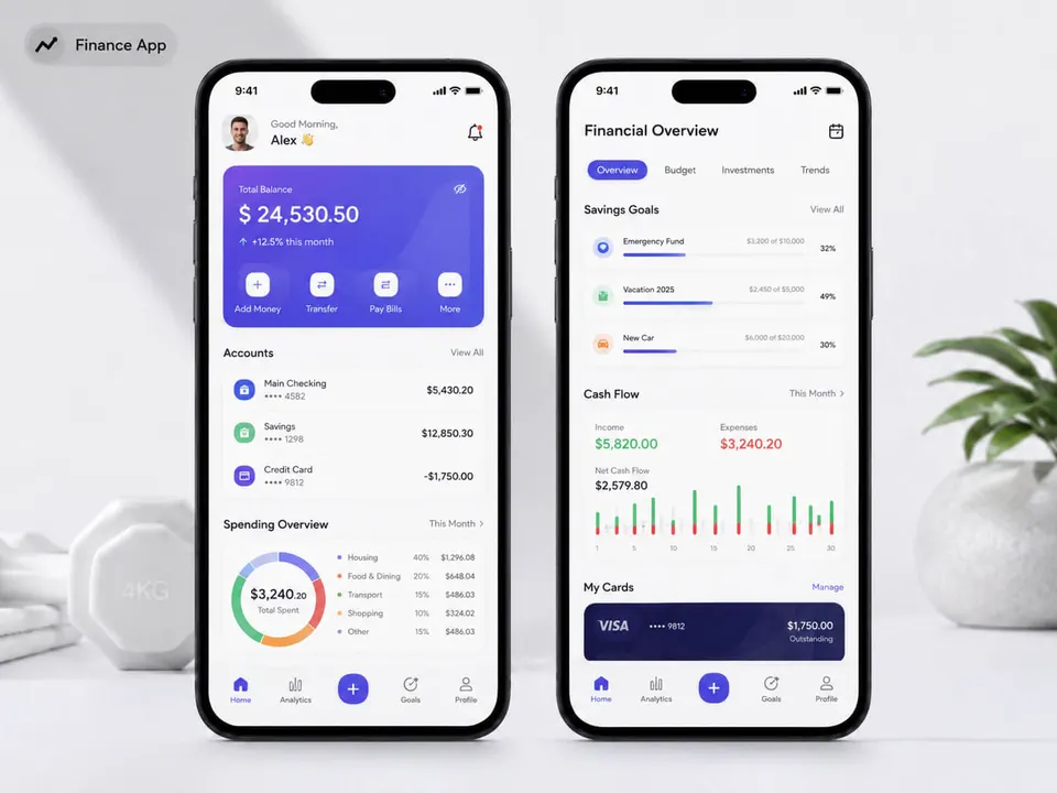 FinFlow finance app