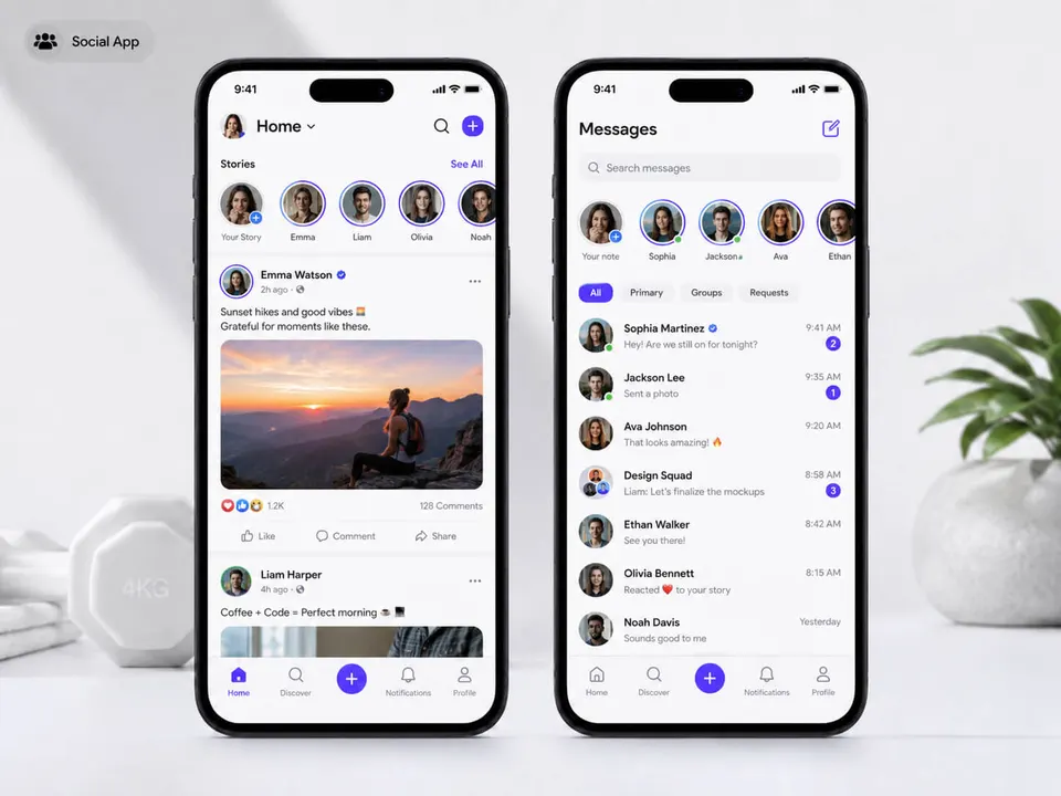 Connect social app